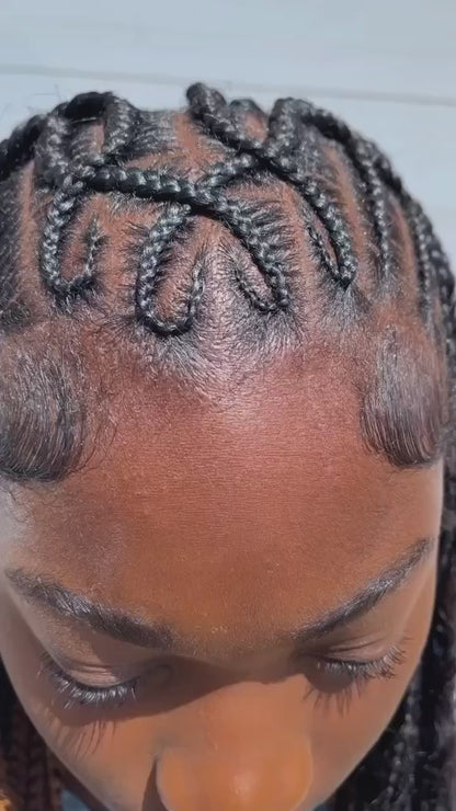 Curly Braiding Hair